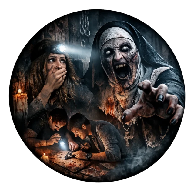 Escape game horreur immersif à Nice avec acteur - Riddle Room